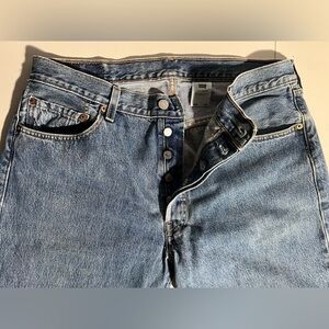 Vtg Levis 501 Button Fly Mens Jeans Size 36x30